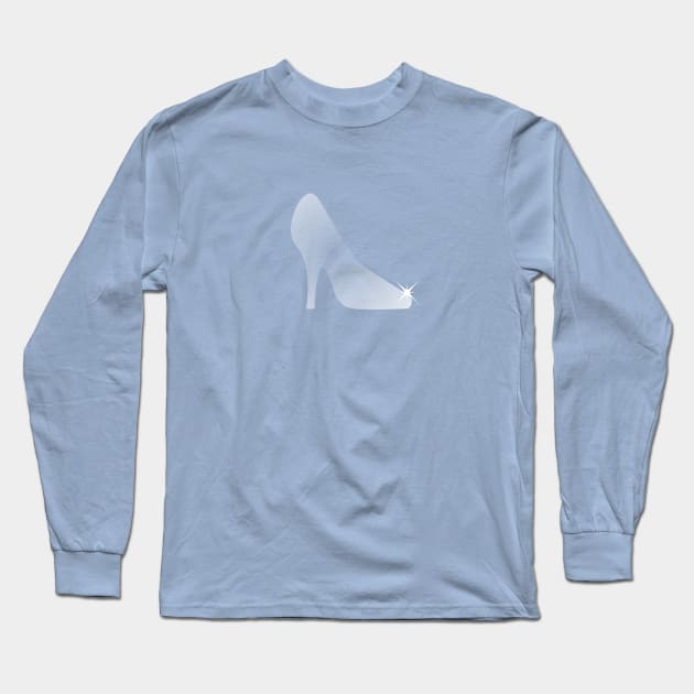 minimalist Cinderella Long Sleeve T-Shirt by PWCreate